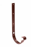 Метал. кронштейн длинный усиленный STAL, 152(130)/90 мм, цвет Темно-коричневый, Galeco